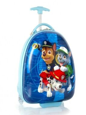 Nickelodeon Paw Patrol Kids Rolling Suitcase Carry On Luggage Chase Marshall